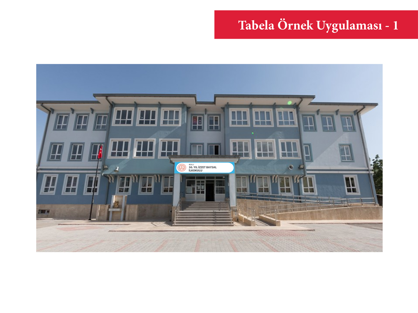 Kaynarca İlk Okul Tabelası